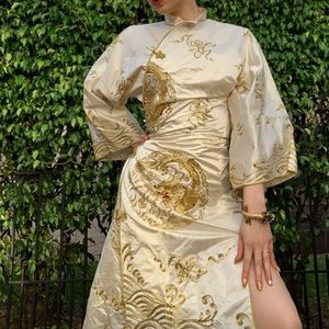 Vintage 1930s real silk Kimono
